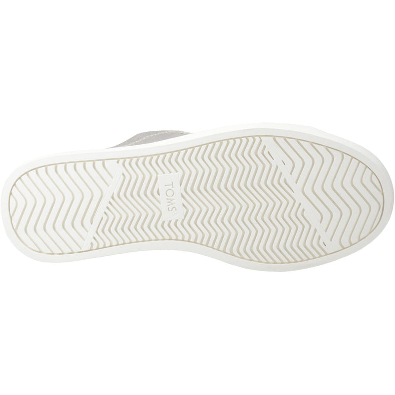 TOMS Kameron Baskets En Cuir Argentées Pour Femmes