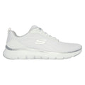 Skechers Flex Appeal 5.0 Uptake Chaussures De Sport Blanc/Argent Pour Femme