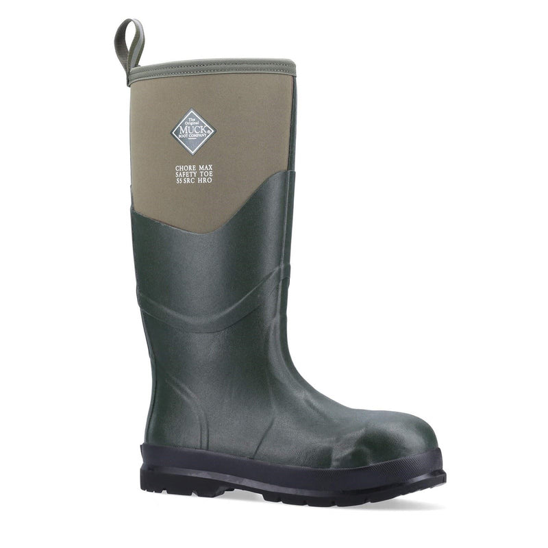 Muck Boots Chore Max S5 Bottes En Caoutchouc Avec Doublure En Mousse.