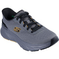 Skechers Edgeride Chaussures De Sport Pour Hommes En Textile Gris Foncé/jaune