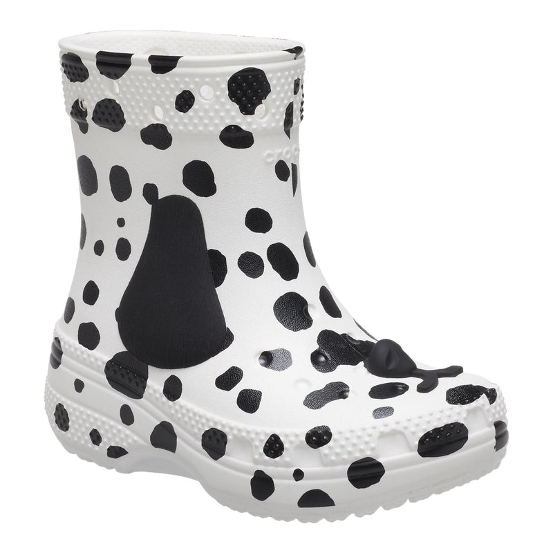 Crocs Classic Dalmatian Eva Bottes De Pluie Blanches Et Noires