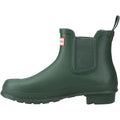 Hunter Original Chelsea Bottes De Pluie En Caoutchouc Pour Femmes De Couleur Verte