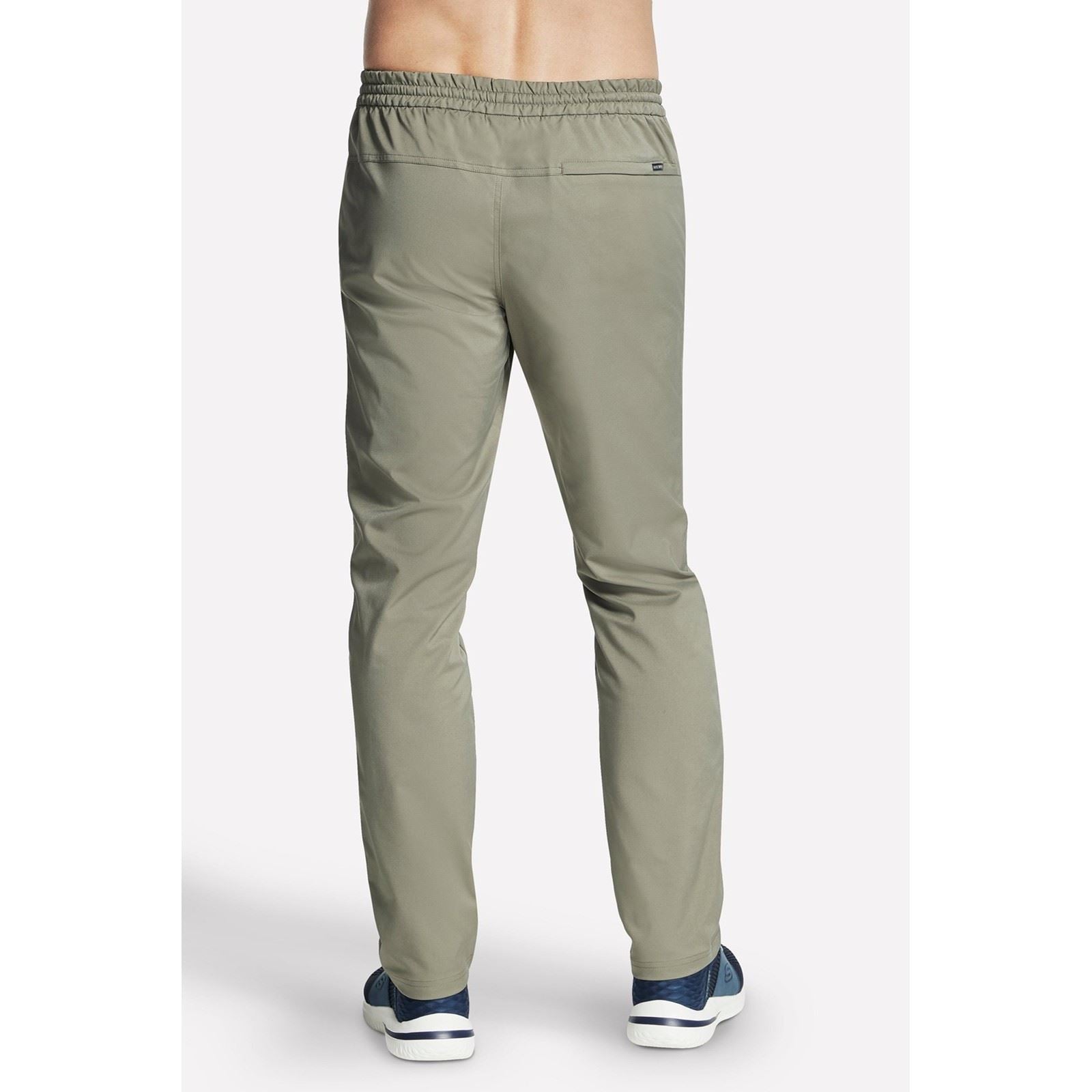 Skechers Performance Pant Downtown Classic Pantalons De Jogging En Polyester Pour Hommes En Olive