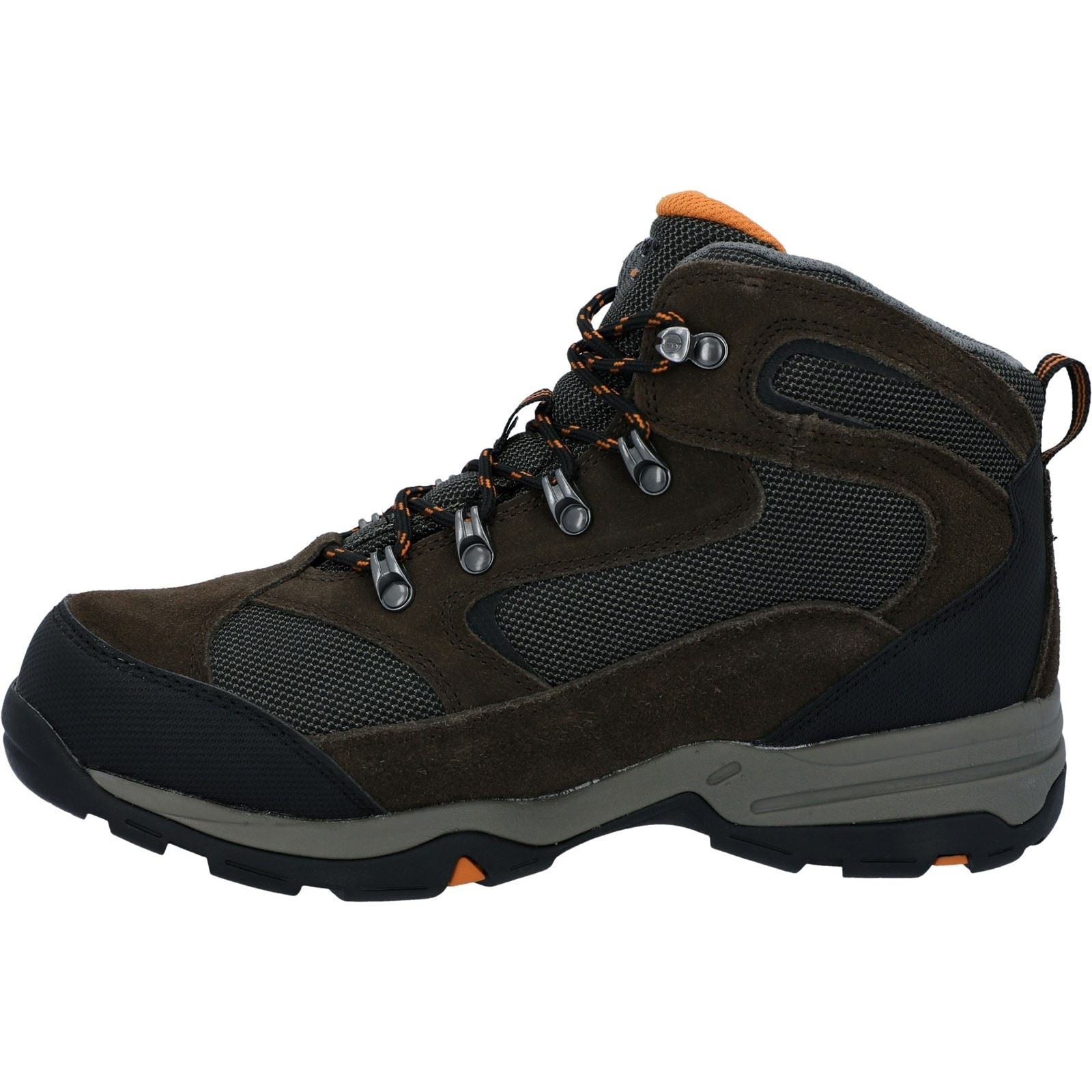 Hi-Tec Storm Chaussures De Randonnée Pour Homme En Chocolat Foncé En Suède
