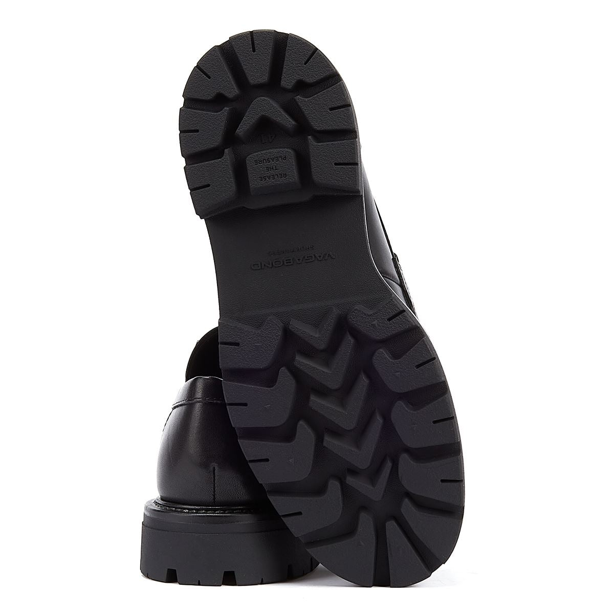Vagabond Mocassins Noirs Pour Homme Cameron