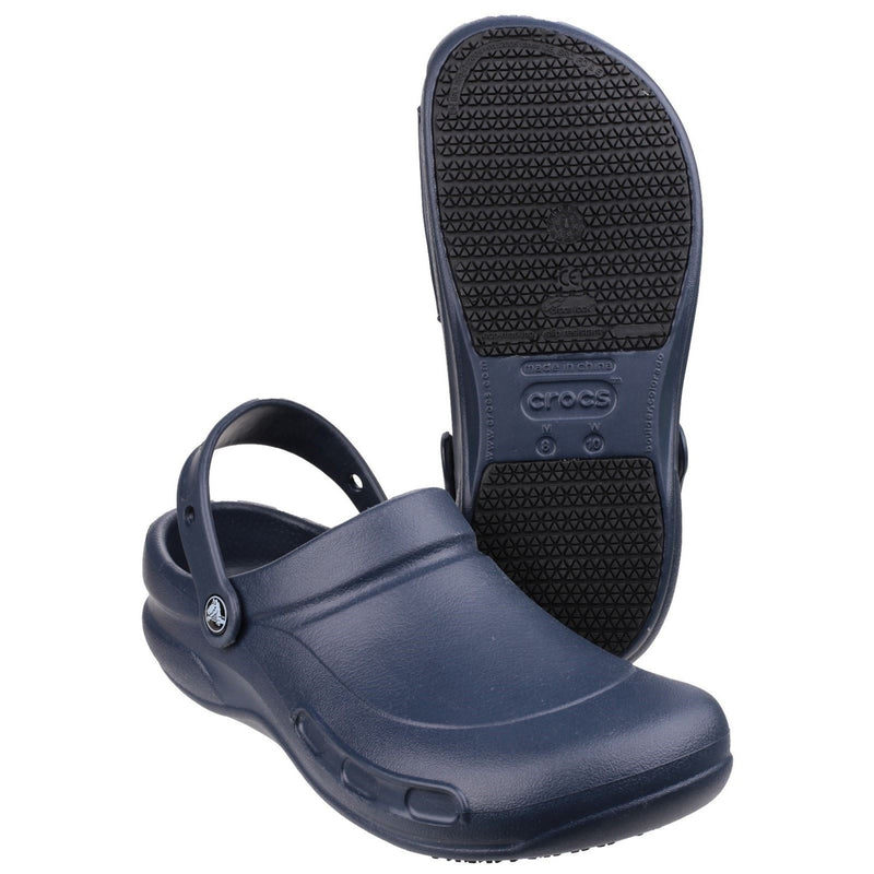 Crocs Bistro Crocs Bistro sabots en thermoplastique bleu marine