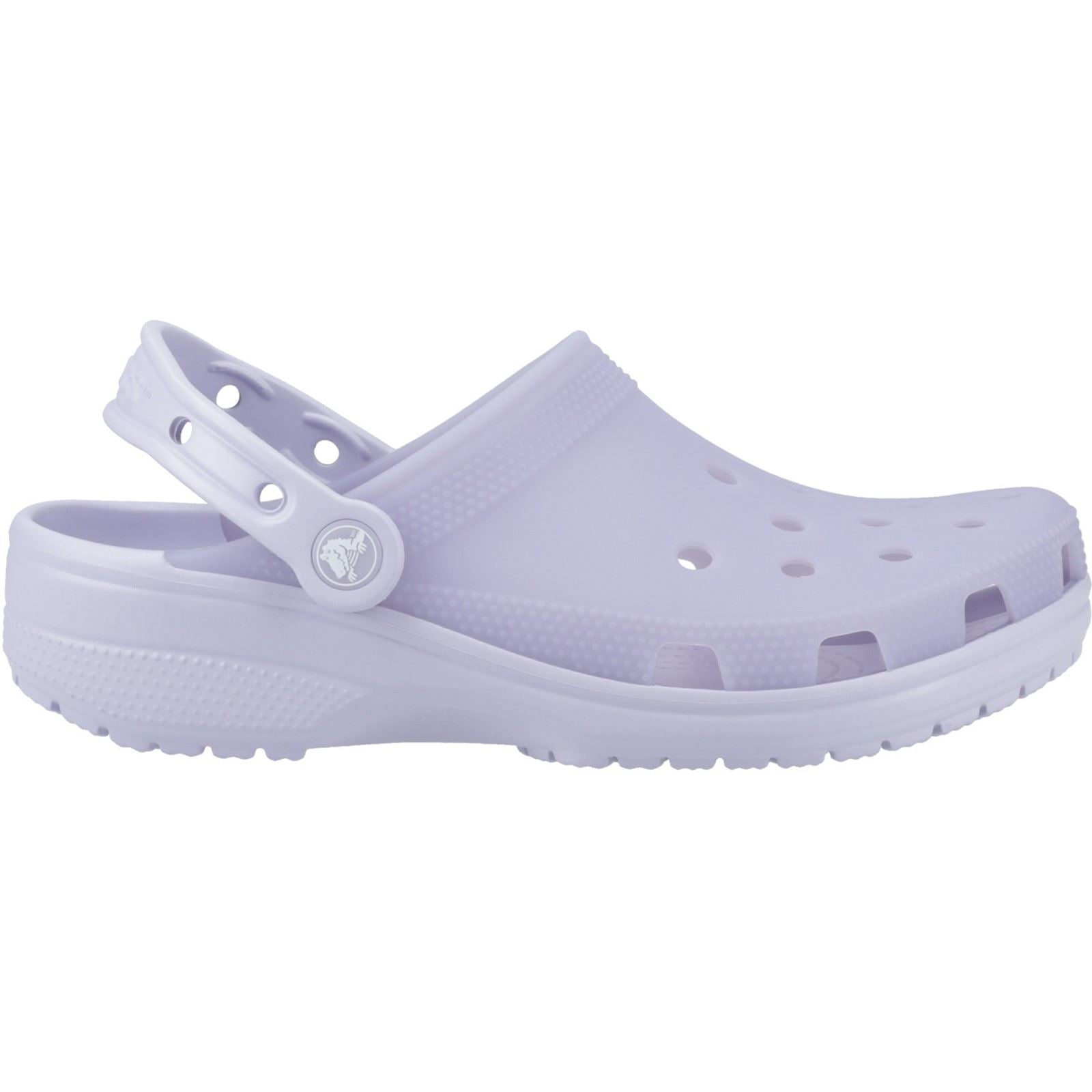 Crocs Classic Frosted Sabots En Thermoplastique Couleur Violet Lune