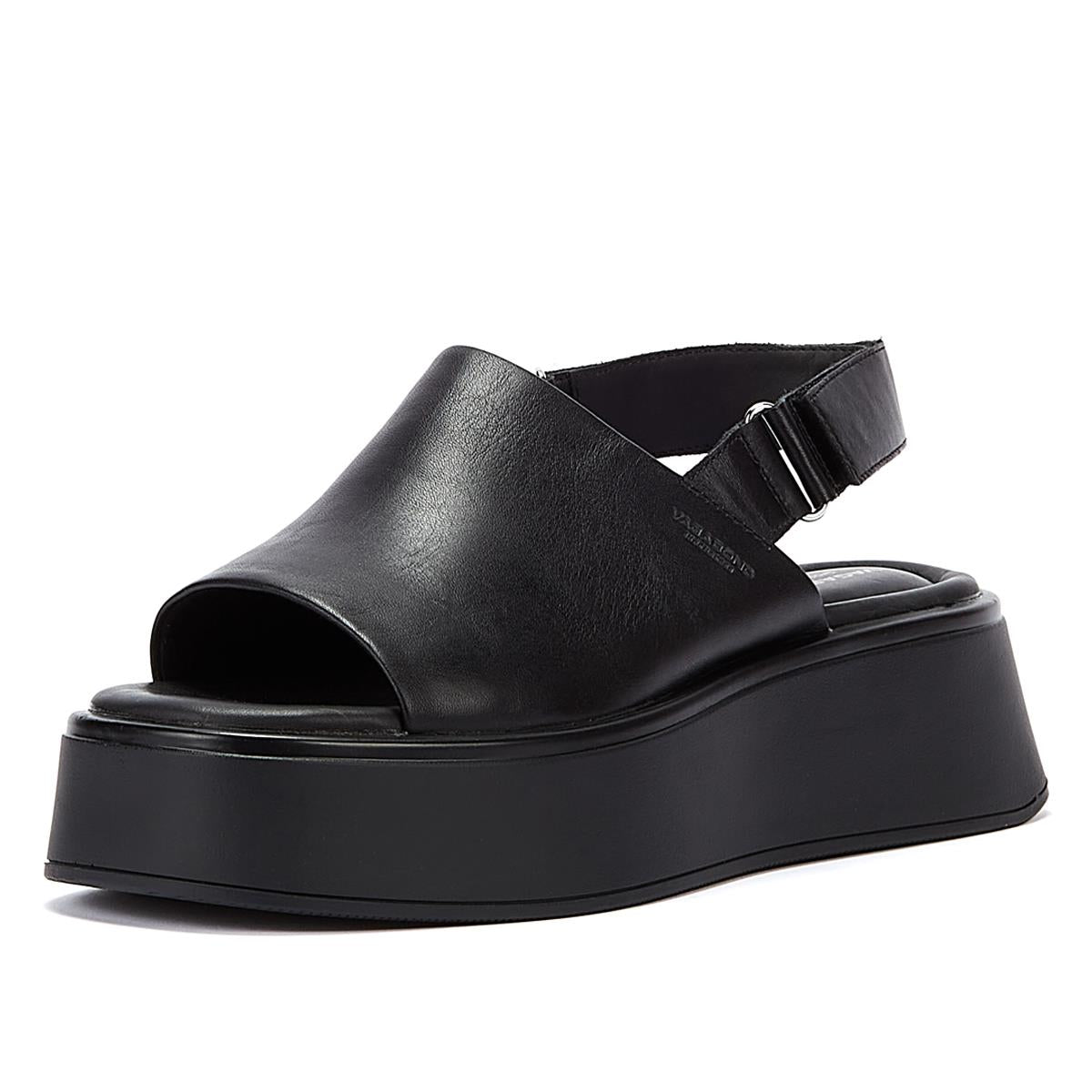 Vagabond Courtney Mule Slingback Femme Noir Sandale