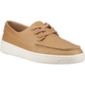 TOMS TRVL Lite London Chaussures En Cuir Pour Hommes À Lacets Tan