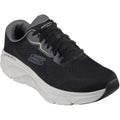 Skechers D'Lux Walker 2.0 Baskets Pour Hommes En Synthétique Noir Et Vert Citron