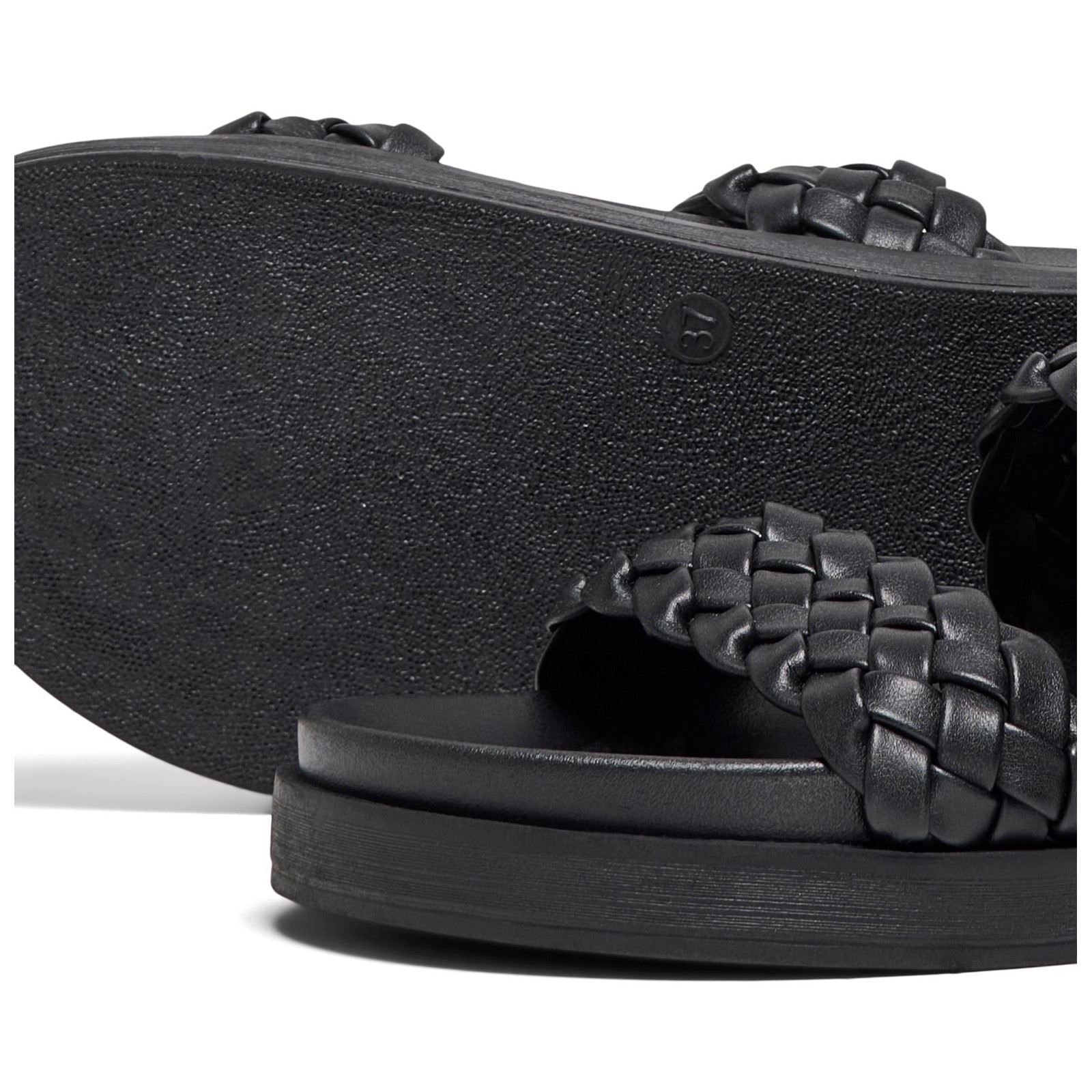 ONLY MINNIE 16 Sandales Pour Femmes En Synthétique Noir