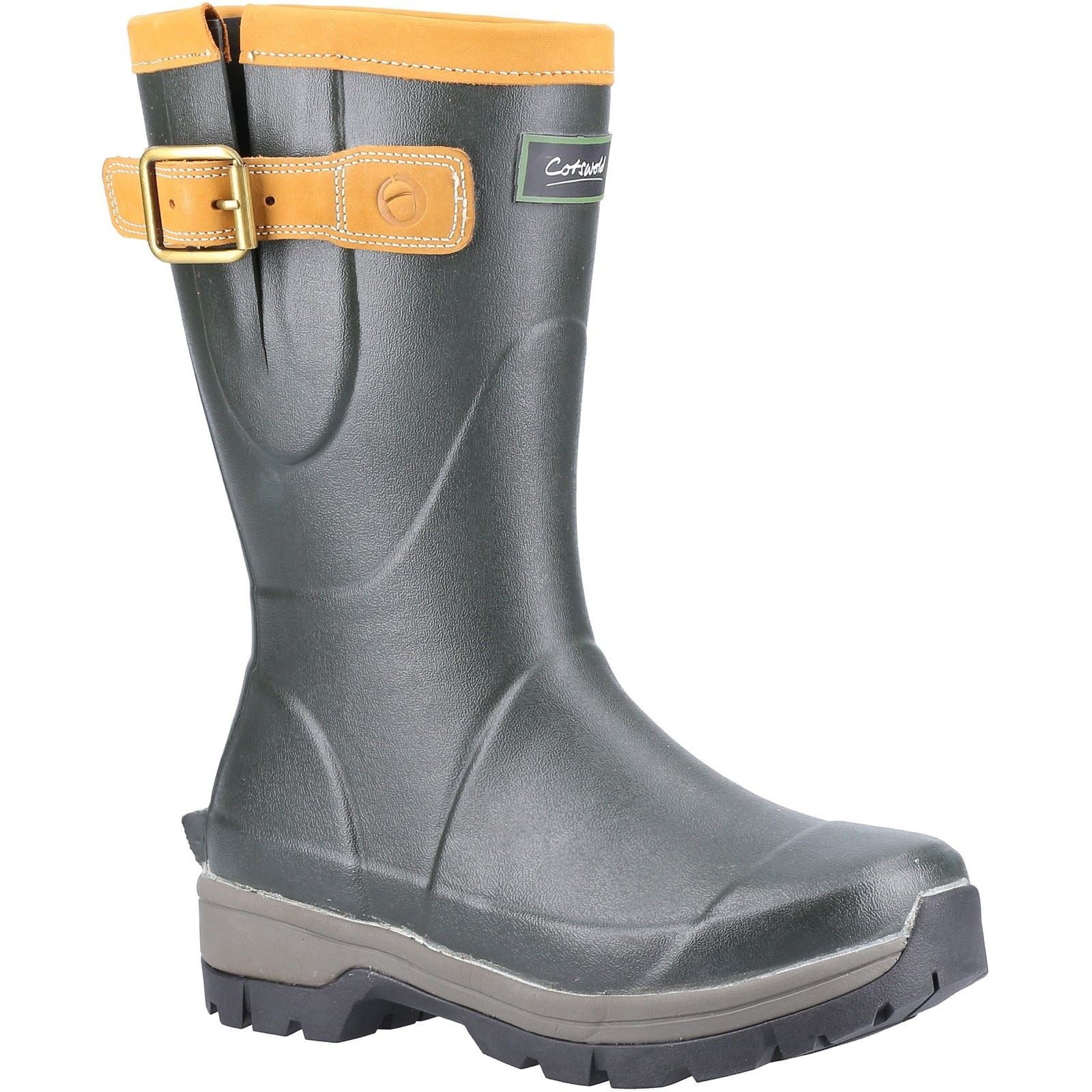 Cotswold Stratus Short Bottes En Caoutchouc Pour Femmes Vertes
