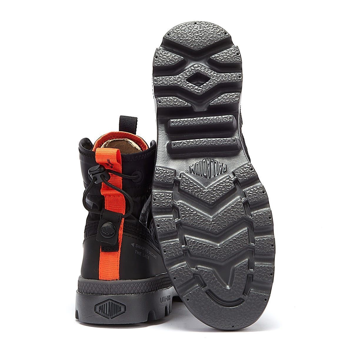 Palladium Pampa Travel Lite Bottes noires pour hommes