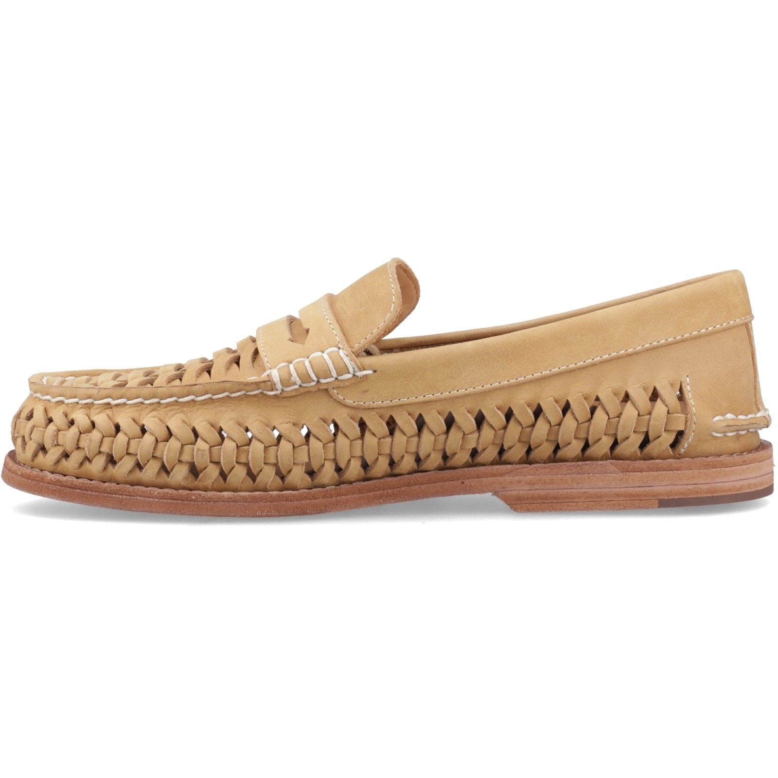 Sperry Gold Cup Penny Mocassins Pour Hommes En Cuir Couleur Fauve