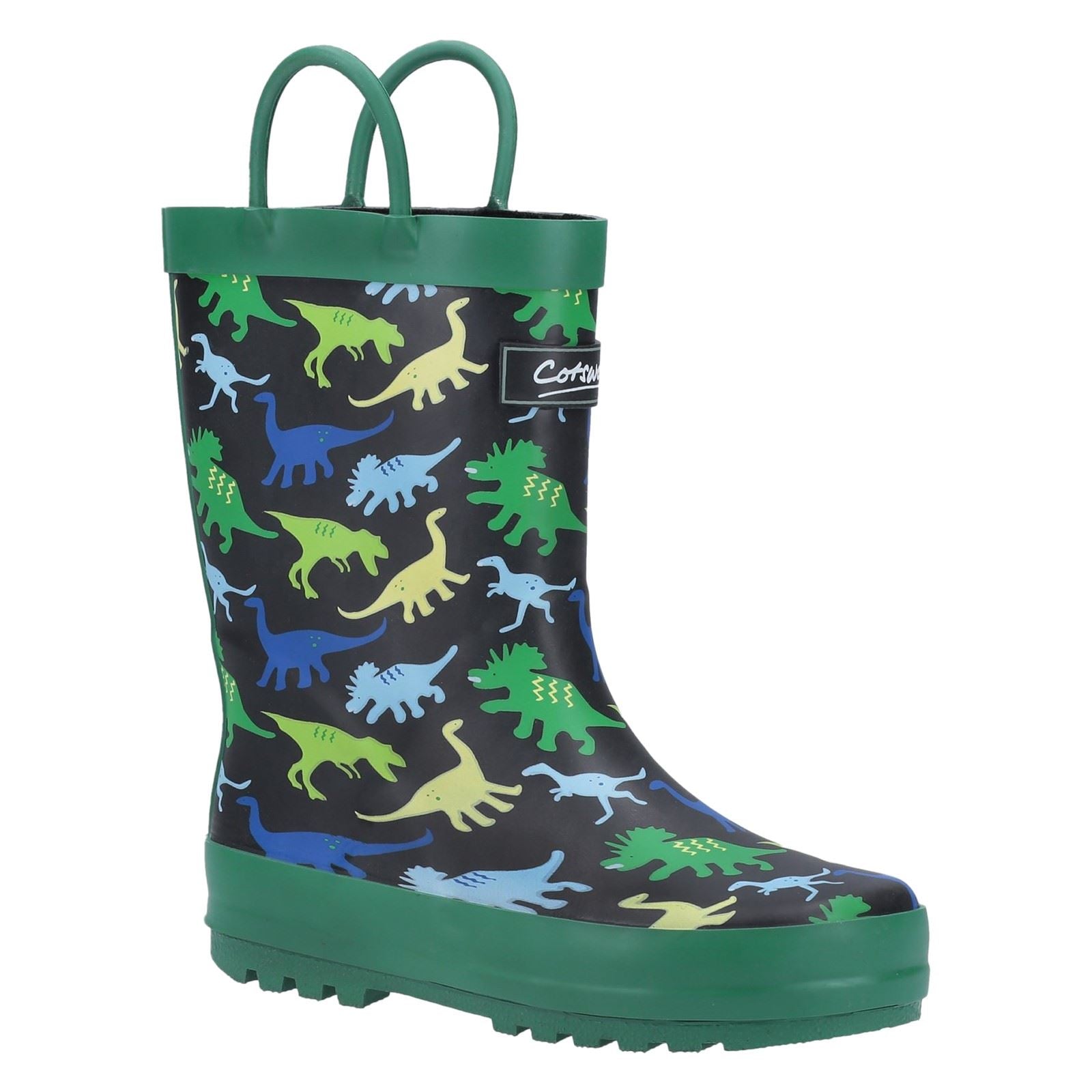 Cotswold Sprinkle Bottes En Caoutchouc De Dinosaure Wellington