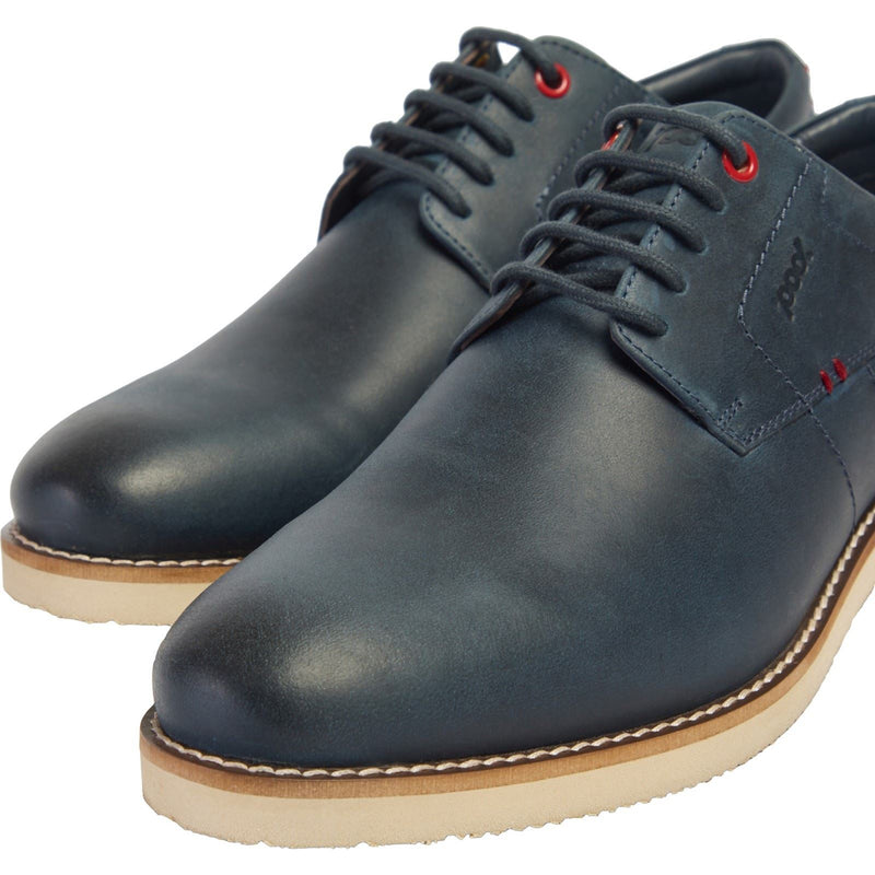 Pod Hampton Chaussures À Lacets En Cuir Pour Hommes, Bleu Marine