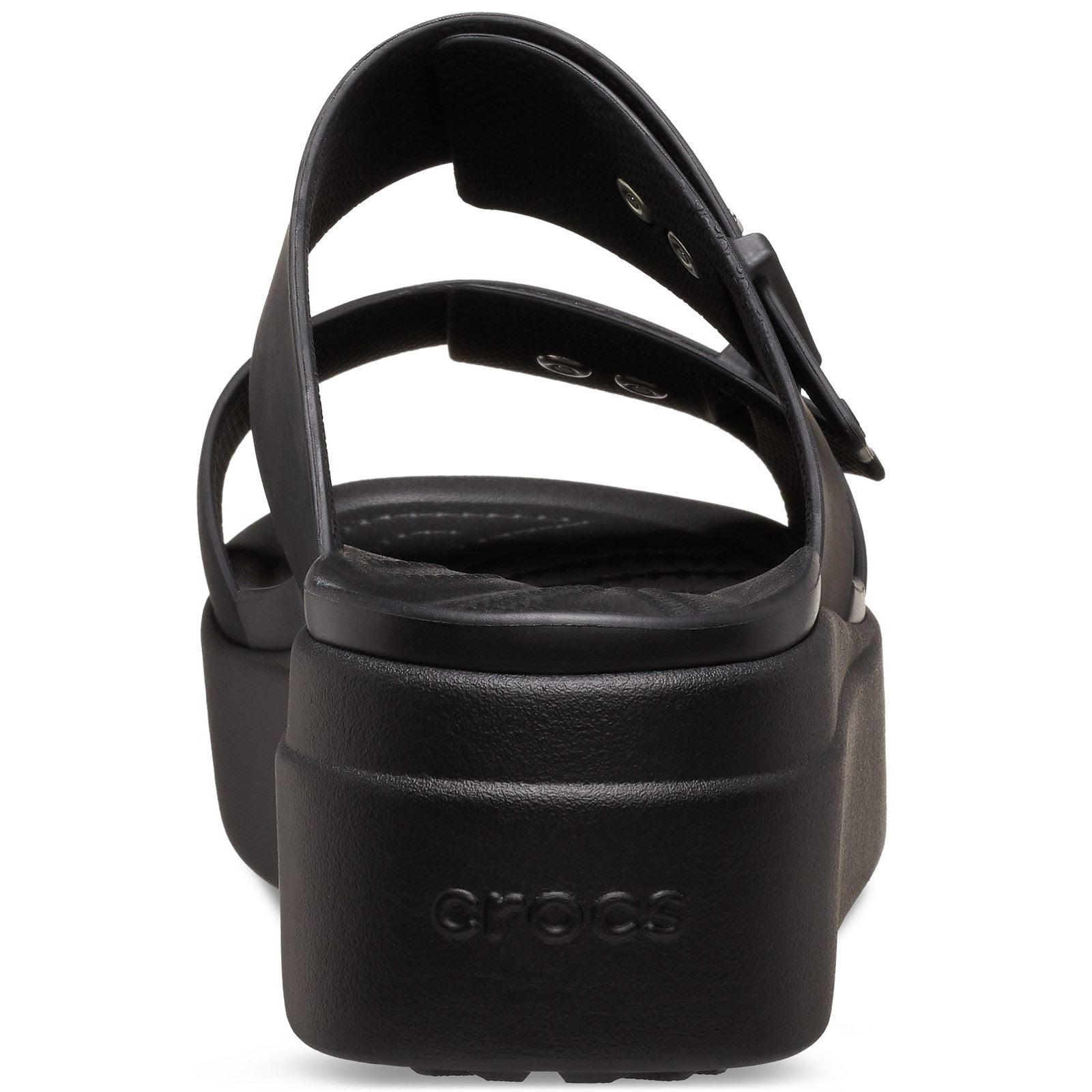 Crocs Brooklyn Crocs Brooklyn sandales noires pour femme en thermoplastique