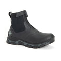 Muck Boots Apex Mid Zip Bottes De Pluie En Caoutchouc Noir/Sombre Shadow En Français.