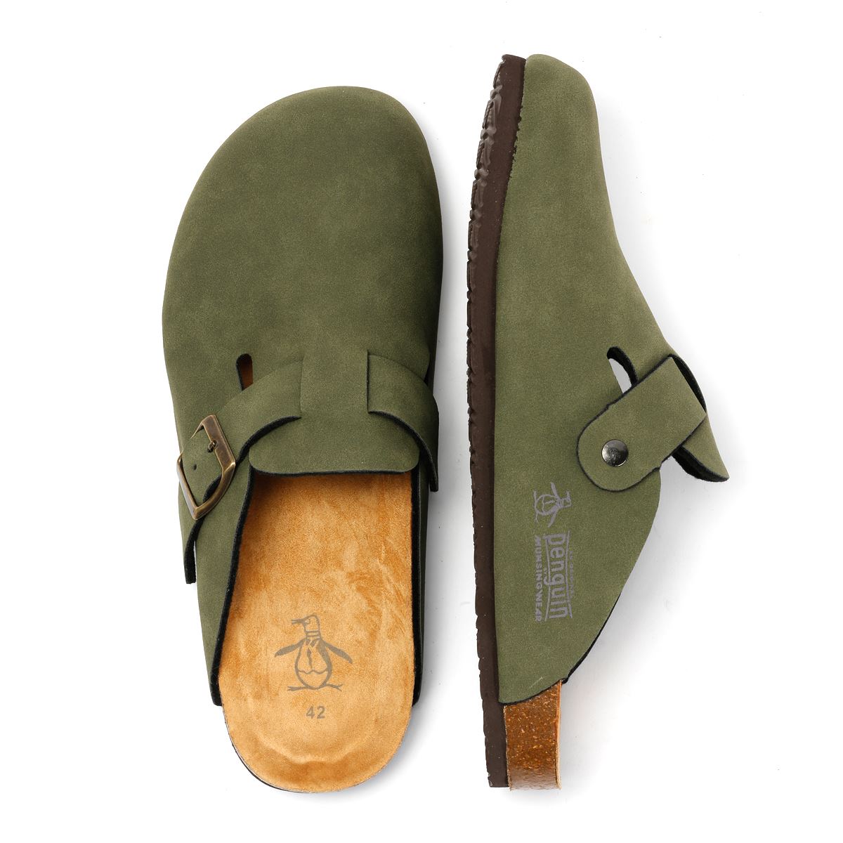 Penguin Pappy Sandales Vertes Pour Hommes
