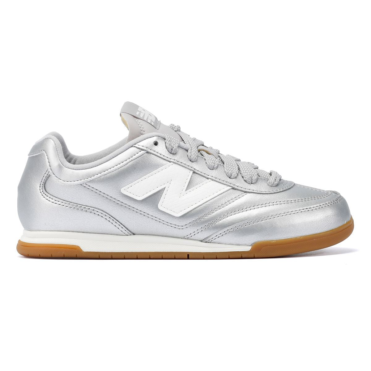 New Balance RC42 Baskets en cuir argenté