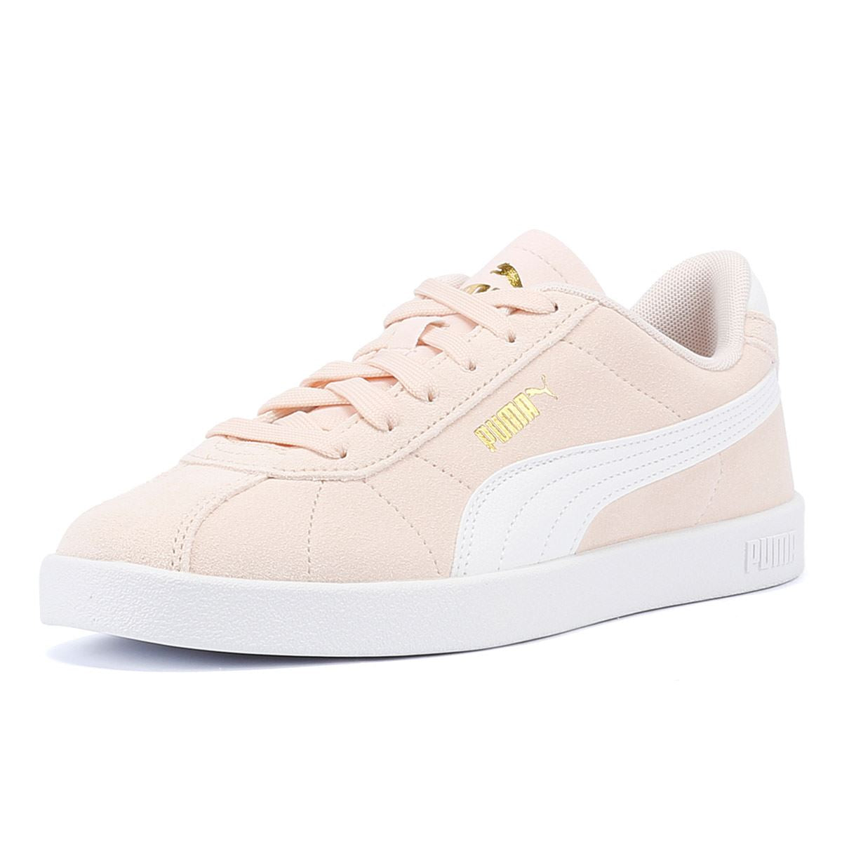Puma Club II Sneakers En Daim Rose Pour Femmes