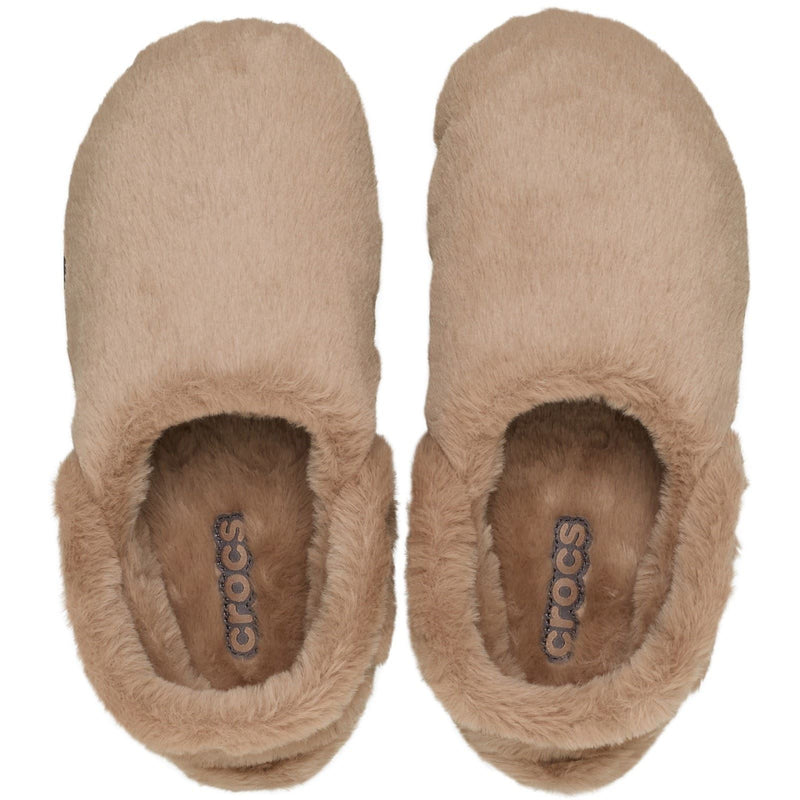 Crocs Classic Unfurgettable Sabots En Chocolat Au Lait Pour Femmes En Polyester