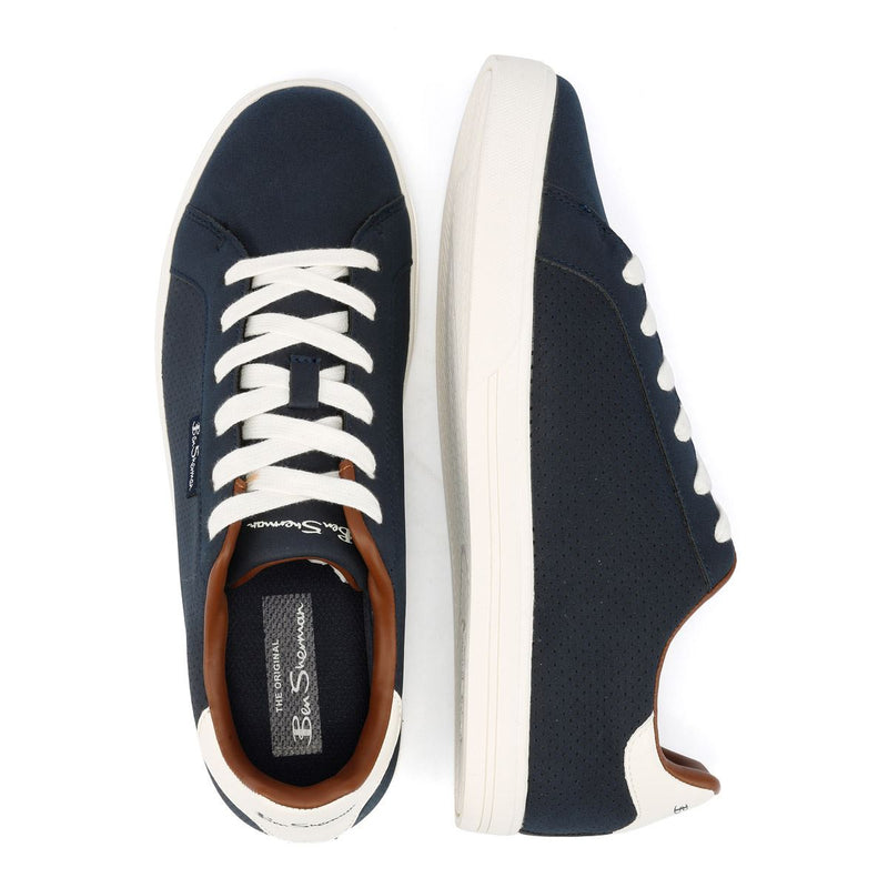 Ben Sherman Chase Baskets Bleues Pour Hommes