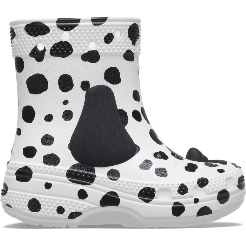 Crocs Classic Dalmatian Eva Bottes De Pluie Blanches Et Noires