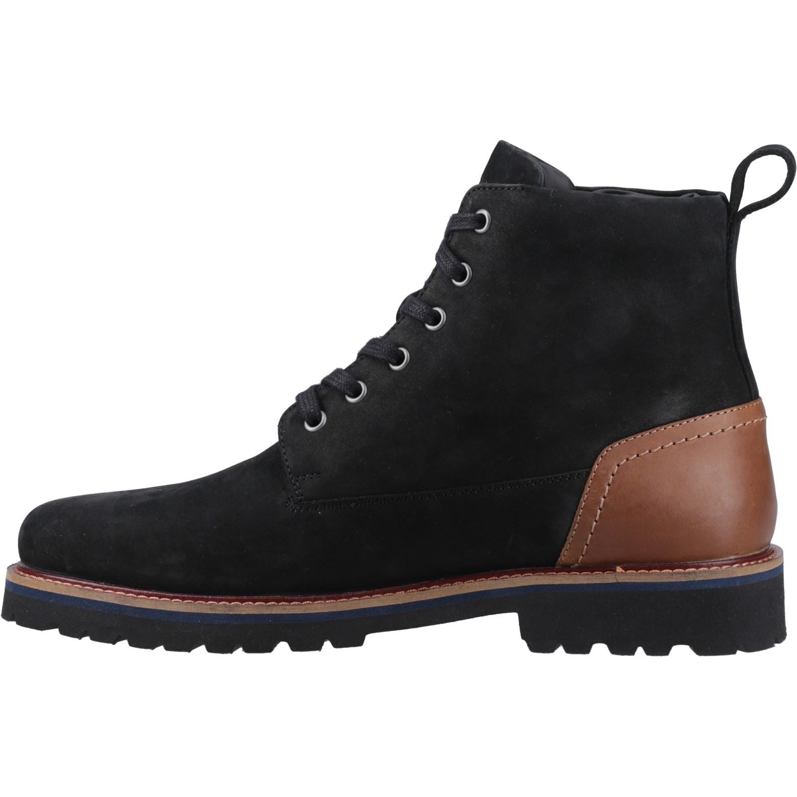 Hush Puppies Maguire Bottines Pour Homme En Nubuck Noir