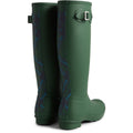 Hunter Original Tall Tartan Back Strap Bottes De Pluie En Caoutchouc Pour Femmes De Couleur Verte