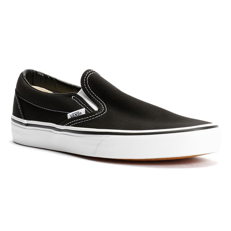 Vans Classic Slip-On Baskets Noires En Toile