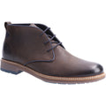 Hush Puppies Jonas Chukka Bottes En Cuir Marron Pour Hommes