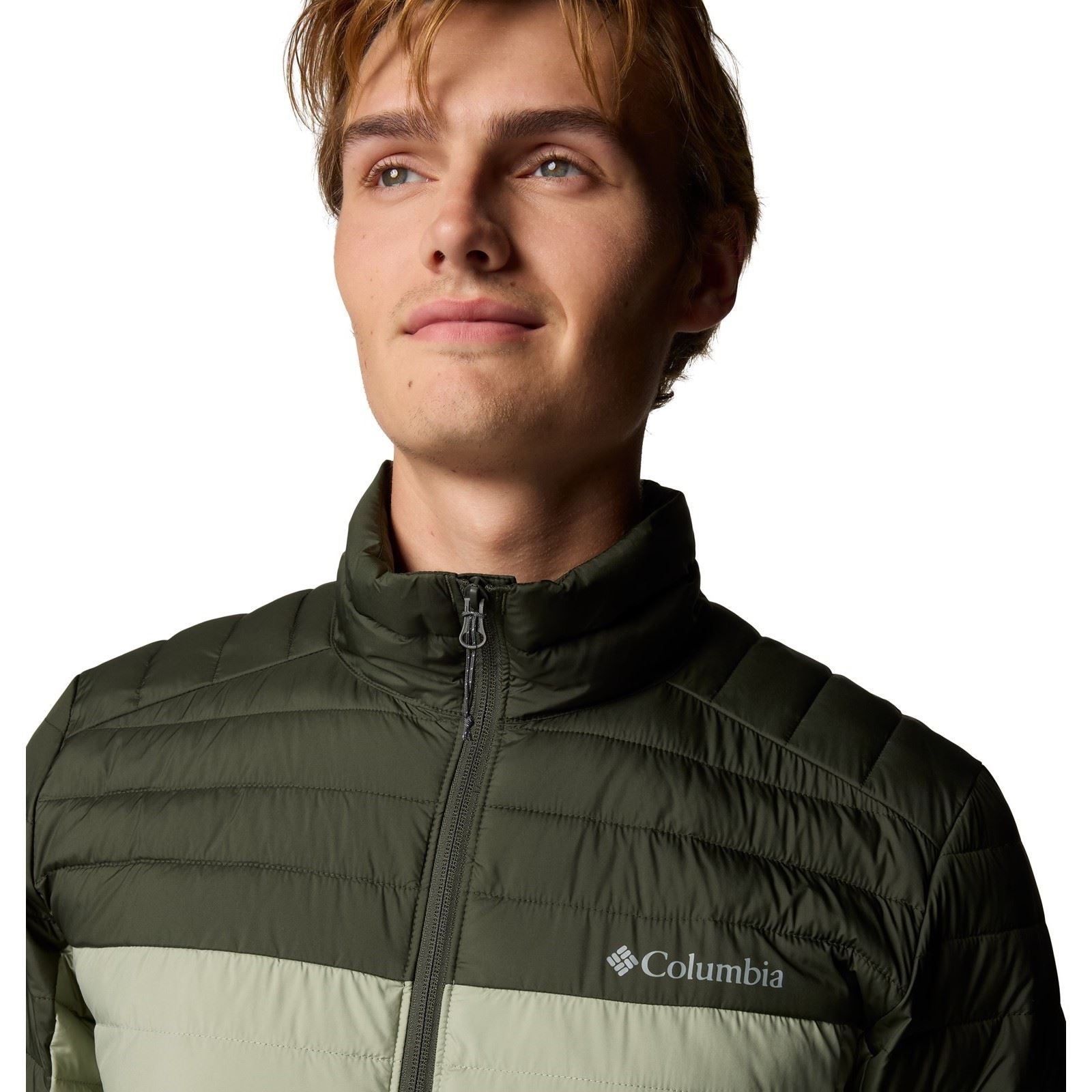 Columbia Silver Falls II Jacket Veste Doudoune Verte Pour Homme