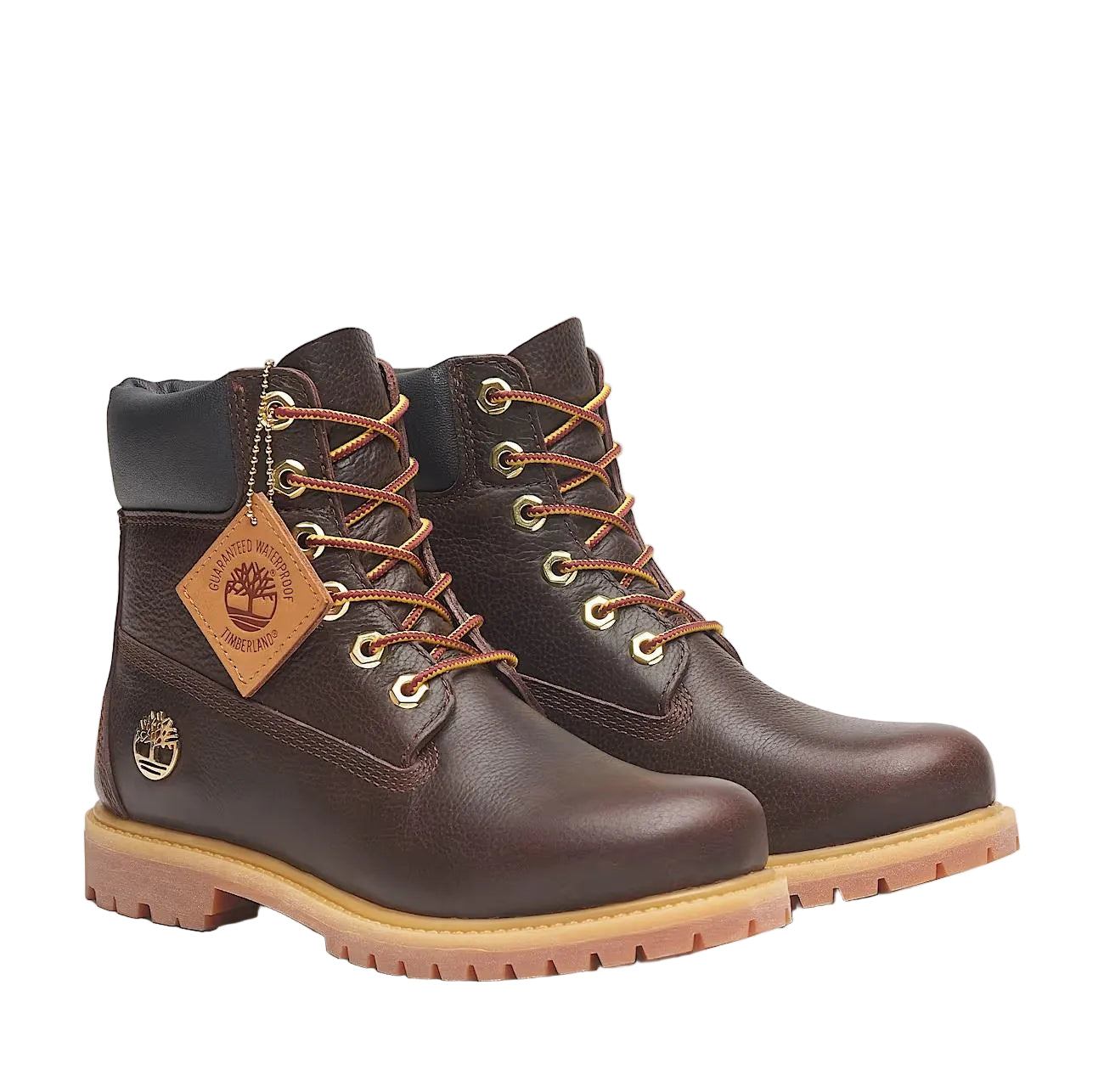 Timberland Premium Espresso 6 Inch Bottes Marron En Cuir Pour Femmes