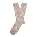 Anonymous Ism Homespun Art Yarn Crew Chaussettes Hautes En Coton Multicolores Pour Hommes