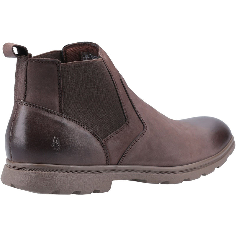Hush Puppies Tyrone Bottes En Cuir Marron Pour Hommes