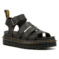 Dr. Martens Blaire Athena Sandales Noires Pour Femmes En Cuir