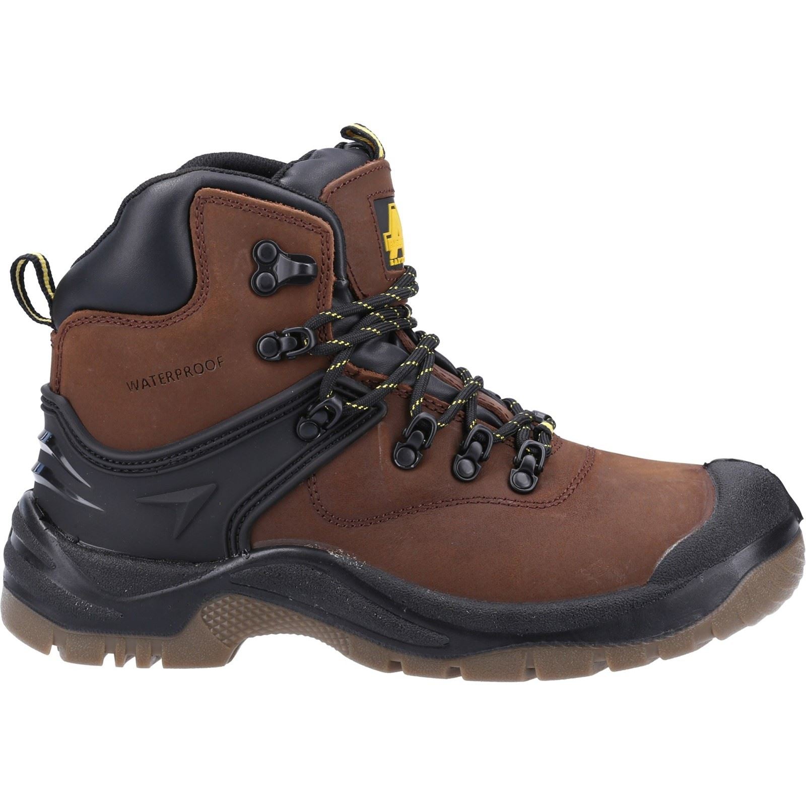 Amblers Safety Bottes De Sécurité En Cuir Marron Fs197