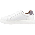 Hush Puppies Whelan Baskets Blanches En Cuir Pour Hommes