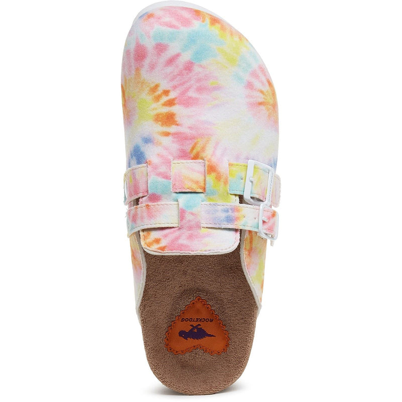 Rocket Dog Abel Plus Tucker Mules En Coton Pour Femmes Pastel/Multi