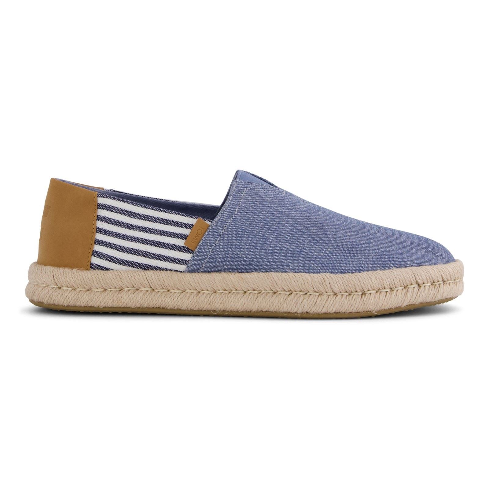 TOMS Alpargata Rope 2.0 Espadrilles En Textile Pour Hommes Navy