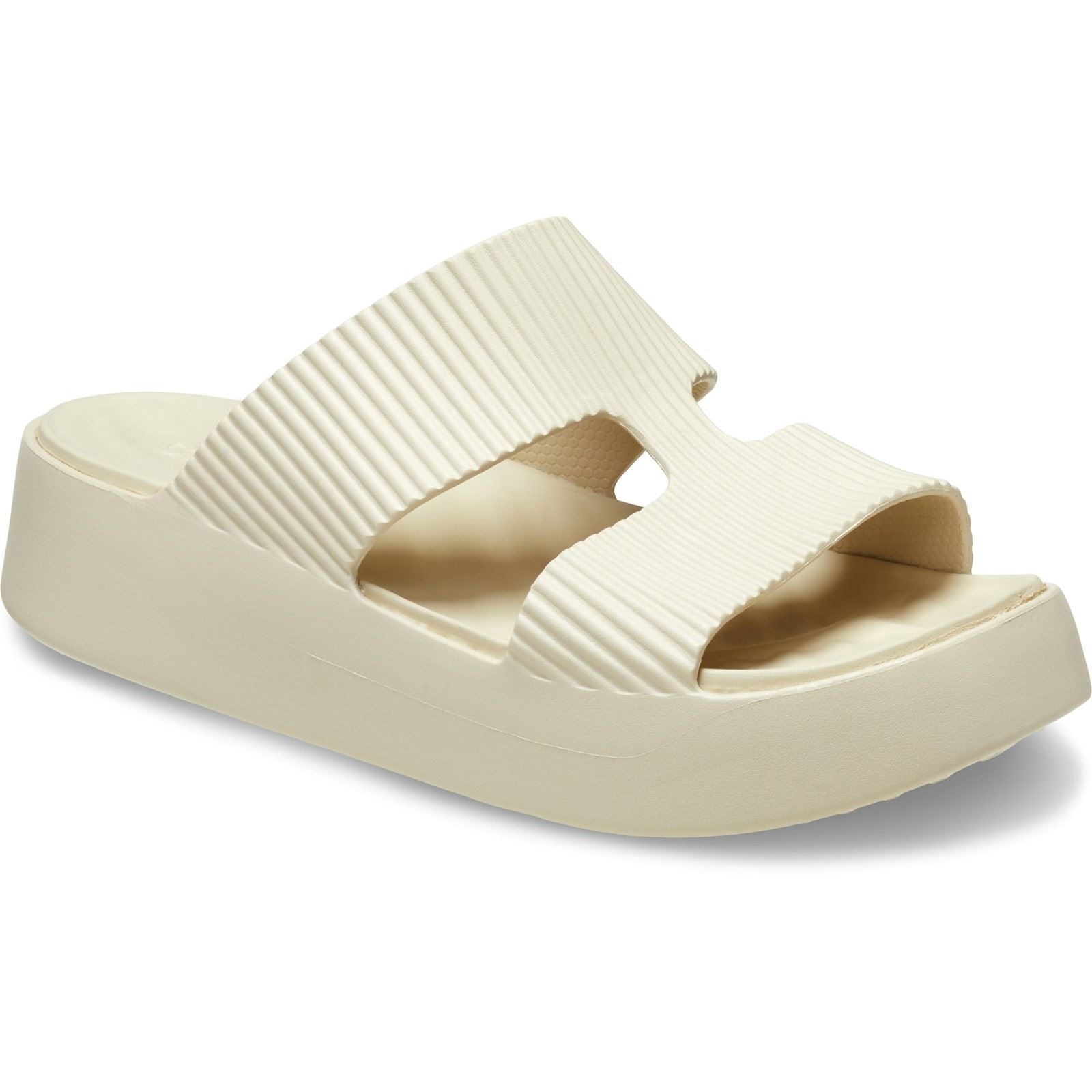 Crocs Getaway Platform Sandales En Thermoplastique Pour Femmes En Sable