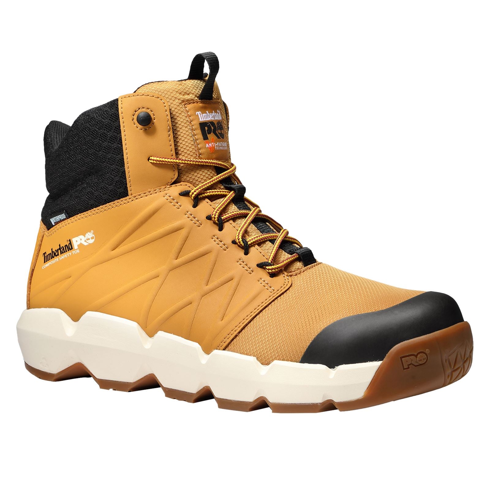Timberland Pro Bottes De Sécurité En Cuir Blé Morphix 6"