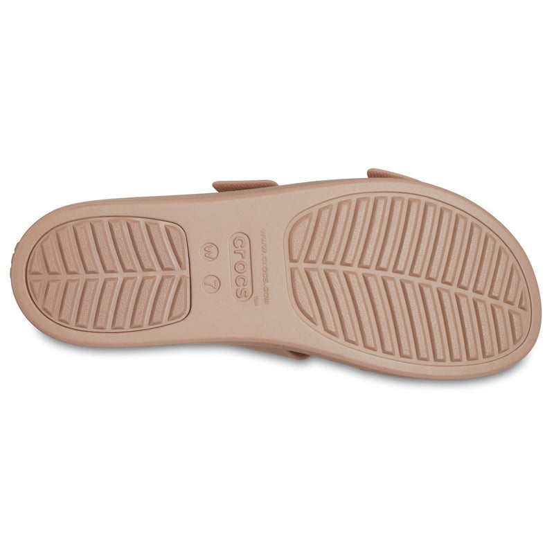 Crocs Brooklyn Crocs Brooklyn Sandales latte pour femme en thermoplastique