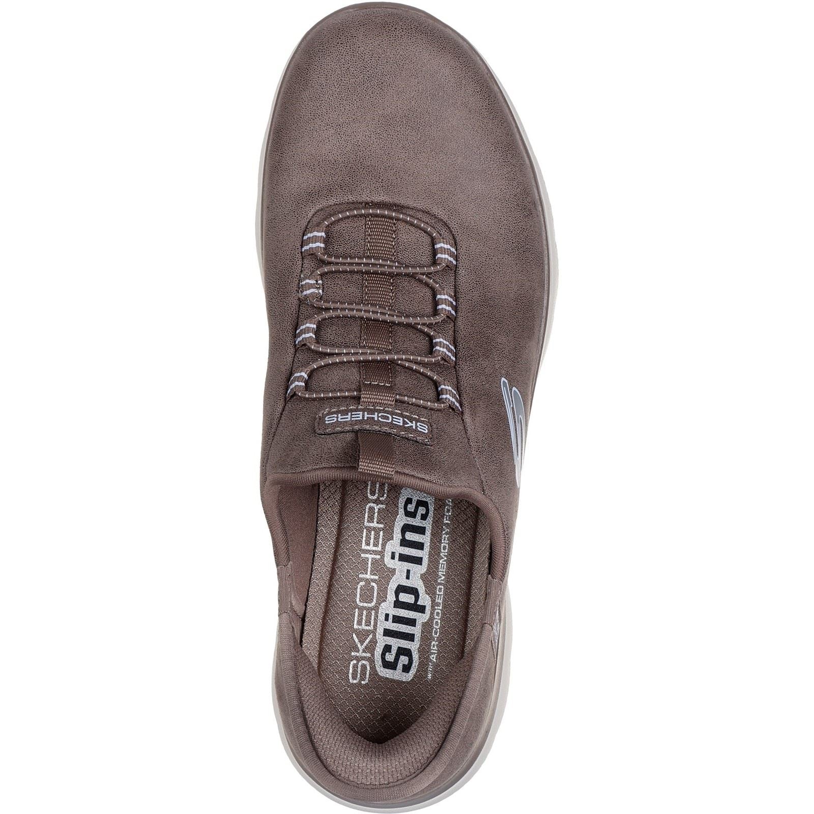 Skechers Summits Unknown Trail Baskets Pour Femmes En Synthétique Marron