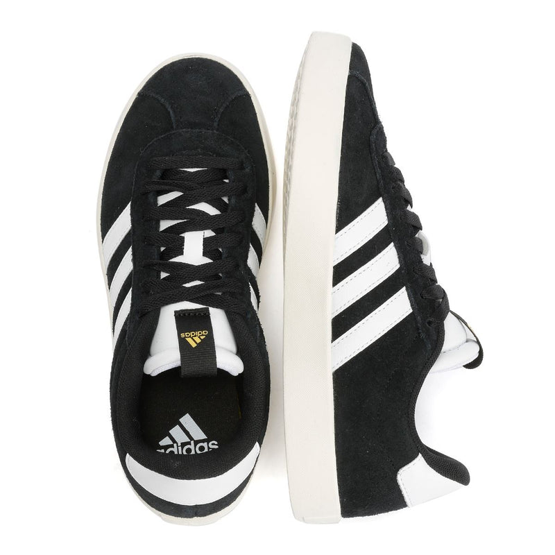 Adidas VL Court 3.0 Baskets Noires En Cuir Pour Femmes