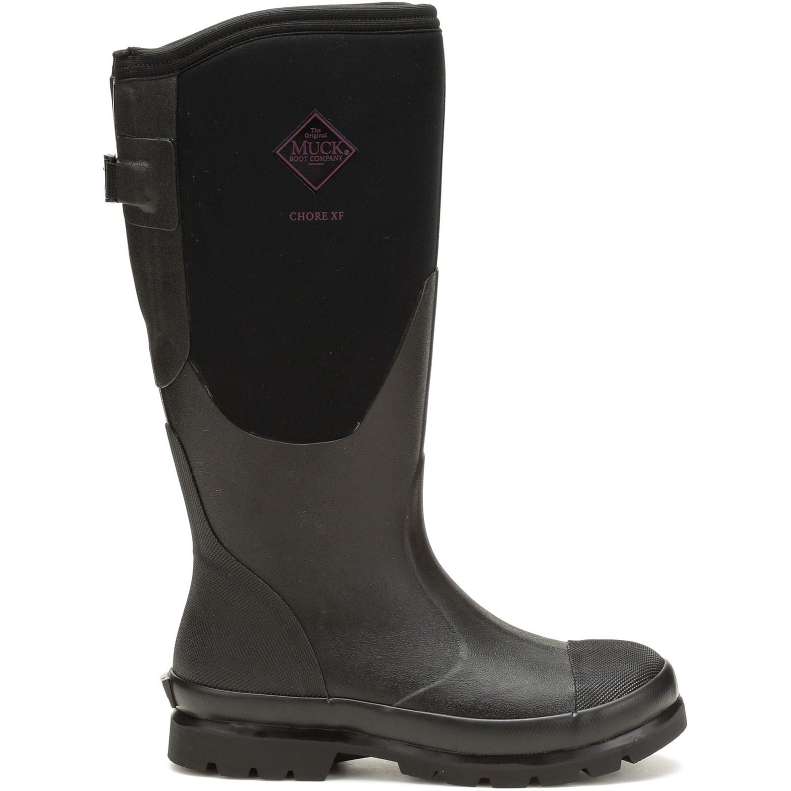 Muck Boots Chore XF Bottes En Caoutchouc Noires Wellington