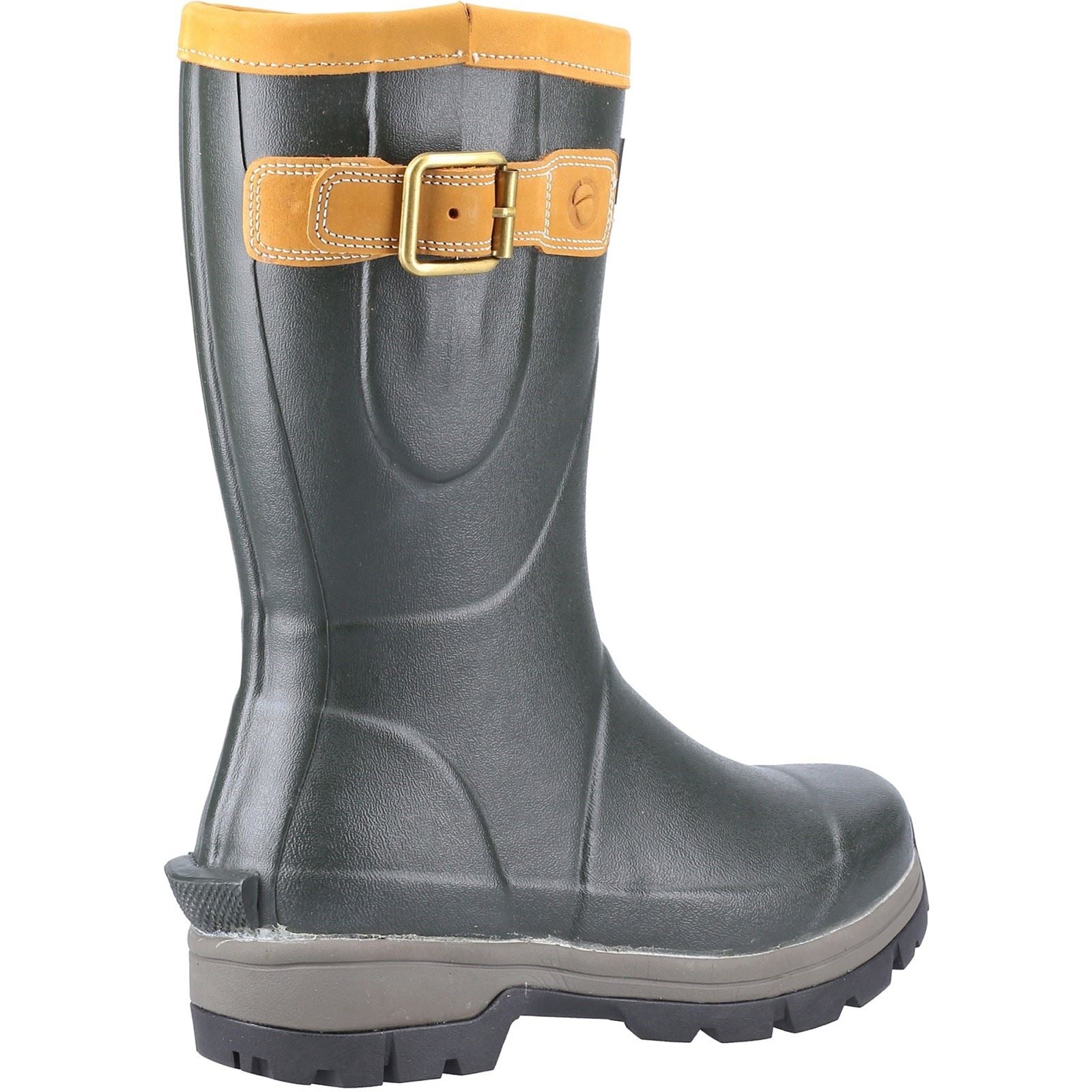 Cotswold Stratus Short Bottes En Caoutchouc Pour Femmes Vertes