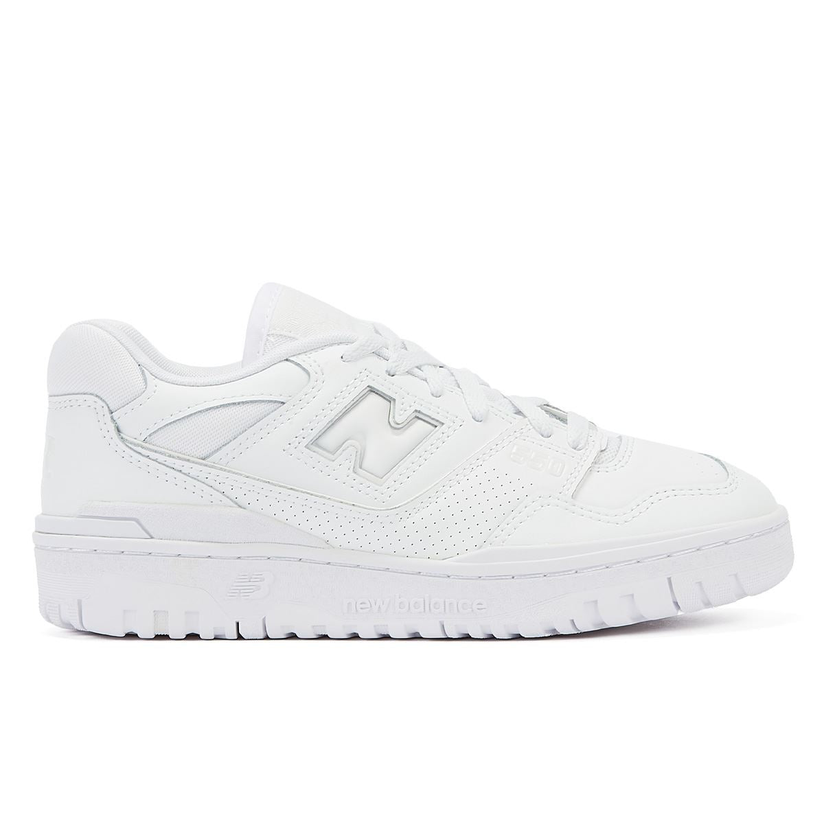 New Balance 550 Baskets Blanches Mono