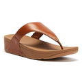 FitFlop Lulu Leather Womens Tan Sandals (Sandales en cuir pour femmes)